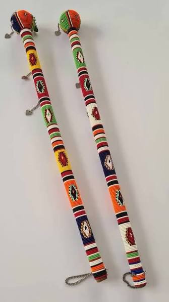 beaded leadership stick